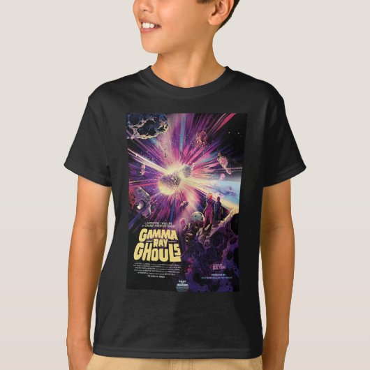 Gamma Ray Burst Pulsars Kilonova kosmische botsing T-shirt (Voorkant)