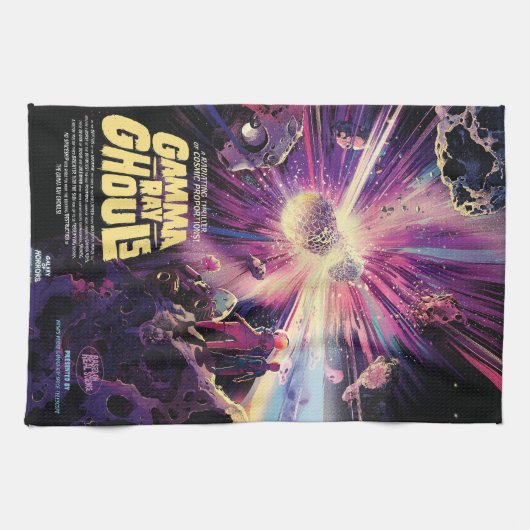 Gamma Ray Burst Pulsars Kilonova kosmische botsing Theedoek (Horizontaal)