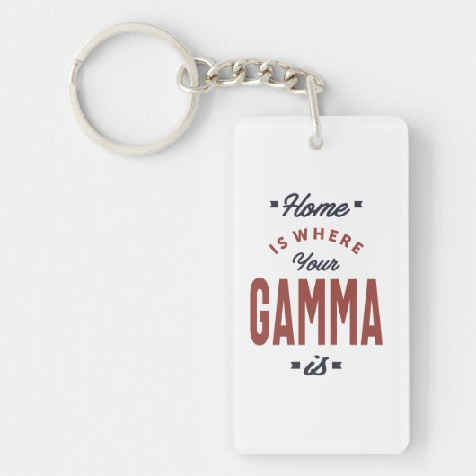Gamma Sleutelhanger (Voorkant)