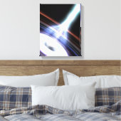 Gammastraling in Galactic Nuclei 2 Canvas Afdruk (Insitu (Slaapkamer))