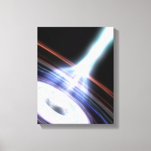 Gammastraling in Galactic Nuclei 2 Canvas Afdruk (Voorkant)