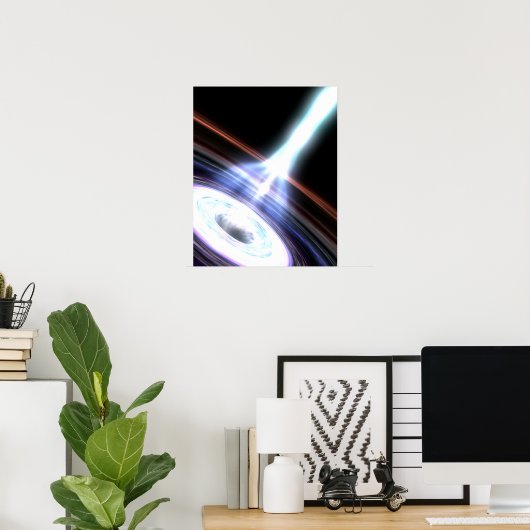 Gammastraling in Galactic Nuclei 2 Poster (Thuiskantoor)