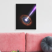 Gammastraling in Galactic Nuclei Canvas Afdruk (Insitu (Woonkamer))