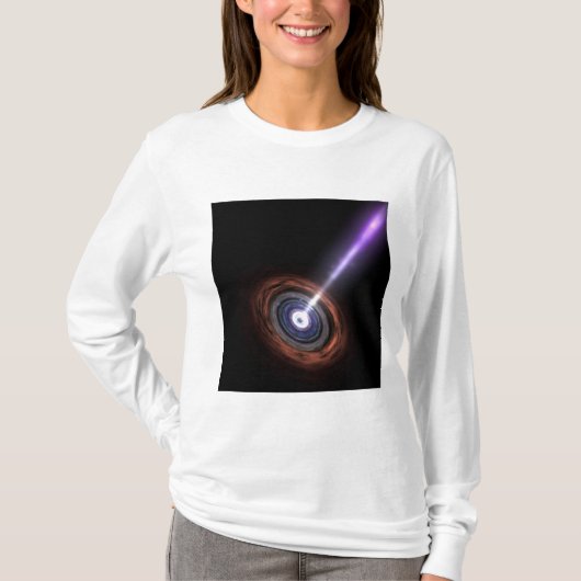 Gammastraling in Galactic Nuclei T-shirt (Voorkant)