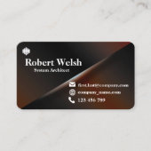 Gamme de Carte de visite couleur dégradé 10 (Devant)