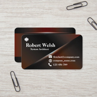 Gamme de Carte de visite couleur dégradé 10