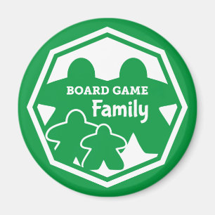 Gamme de jeux de société 2P2K Aimant à cadre blanc