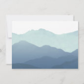 Gamme de montagnes Papeterie personnalisée Cartes  (Dos)