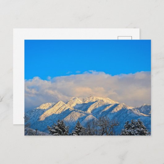 Gamme Wasatch - Carte postale Utah (Devant / Derrière)