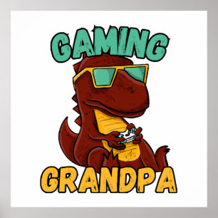 Gammende Opa Poster