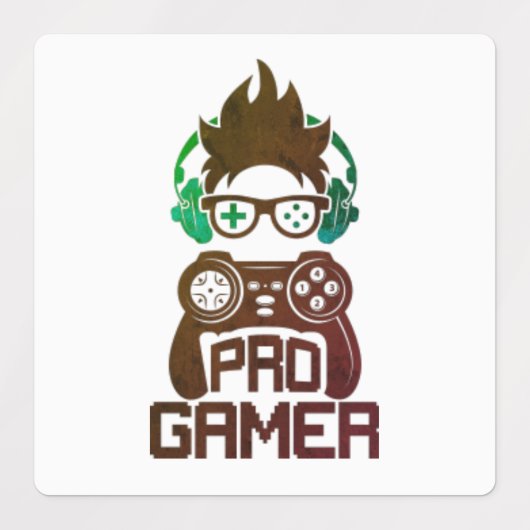 GAMMER PACK LABELS (Design 2)