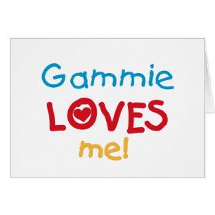 Gammie aime mes t-shirts et cadeaux