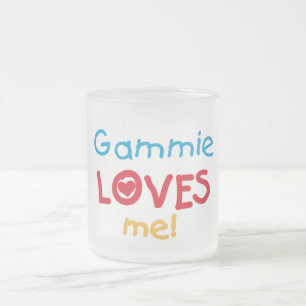 Gammie Loves Me T-shirts en geschenken Matglas Koffiemok