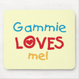 Gammie Loves Me T-shirts en geschenken Muismat