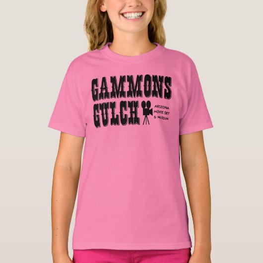 Gammons Gulch Filmset Jeugd Tshirt (Voorkant)