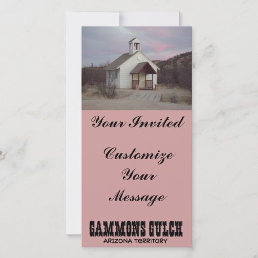 Gammons Gulch Invites (Voorkant)