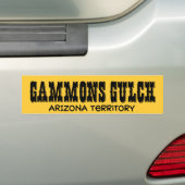 Gammons Gulch Movie Set Bumpersticker (Op auto)