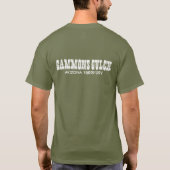 Gammons Gulch Movie Set Tshirt (Dos)