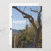 Gammons Gulch Oude Westen Hanging Tree Hangman Kaart (Voorkant / Achterkant)