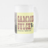 Gammons Gulch Salon Frosted Mok (Voorkant rechts)