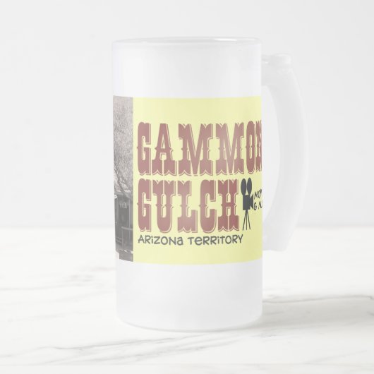 Gammons Gulch Salon Frosted Mok (Voorkant rechts)