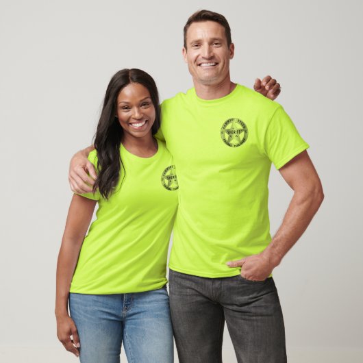 Gammons Gulch Sheriffs Badge Mannen T-shirt (Unisex)