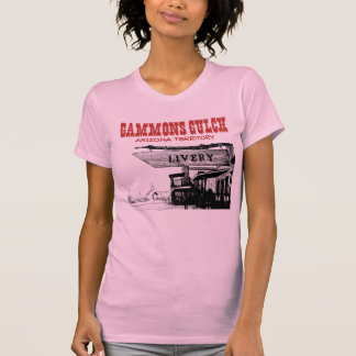 Gammons Gulch Souvenir Vrouwen Racerback T-shirt