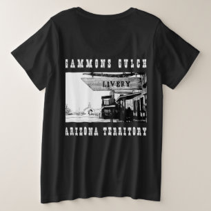 Gammons Gulch Western Arizona Territory Grote Maat T-shirt