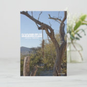 Gammons Gulch Wilde Westen Hanging Tree Hangman Kaart (Staand voorkant)