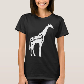 Gammy Giraffe Grootouders Dag Safari Zoo Grandmo T-shirt