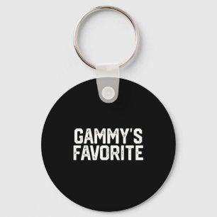 Gammy's Favoriete Grappige Grootouder Granhild Vin Sleutelhanger