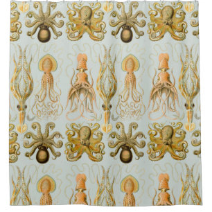 Gamochonia van Ernst Haeckel Douchegordijn