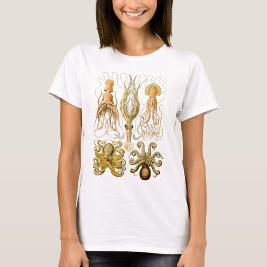 Gamochonia van Ernst Haeckel T-shirt (Voorkant)