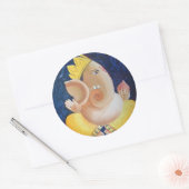 "Ganapati" - autocollant rond (Enveloppe)
