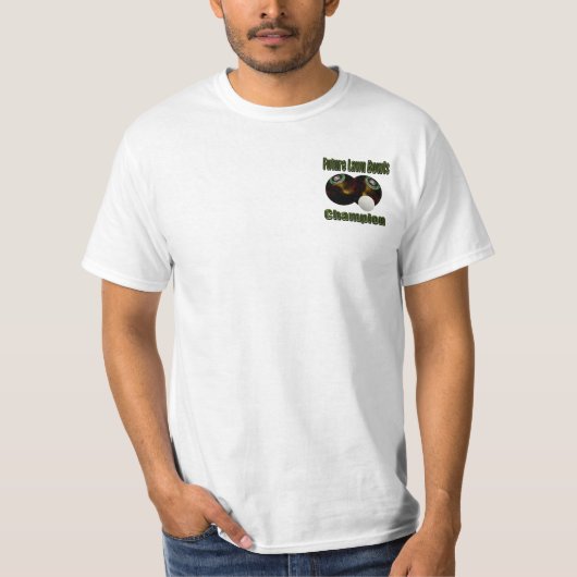 Ganceerde Bowls Future Champ, Mannen waardeshirt T-shirt (Voorkant)
