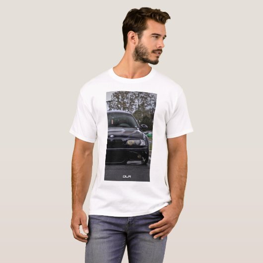 Ganceerde E46 M3 T-shirt (Voorkant volledig)