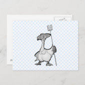 Gancy Goose Briefkaart (Voorkant / Achterkant)