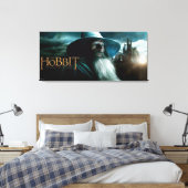 Gandalf bij Dol Guldur Canvas Afdruk (Insitu (Slaapkamer))