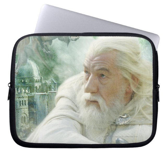 GANDALF™ en de Witchking Laptop Sleeve (Voorkant)