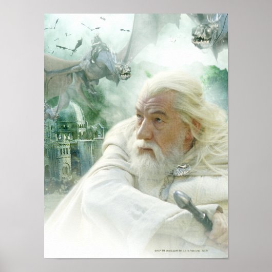 GANDALF™ en de Witchking Poster (Voorkant)