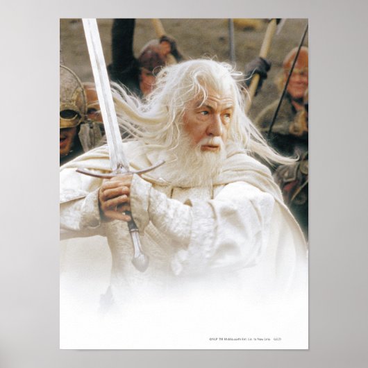 GANDALF™ Fight with Sword Poster (Voorkant)