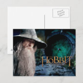 Gandalf in het huis van BILBO BAGGIN™ Briefkaart (Voorkant / Achterkant)