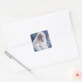 GANDALF™ in strijd Vierkante Sticker (Envelop)