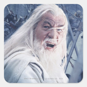 GANDALF™ in strijd Vierkante Sticker