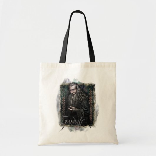 Gandalf met naam tote bag (Voorkant)