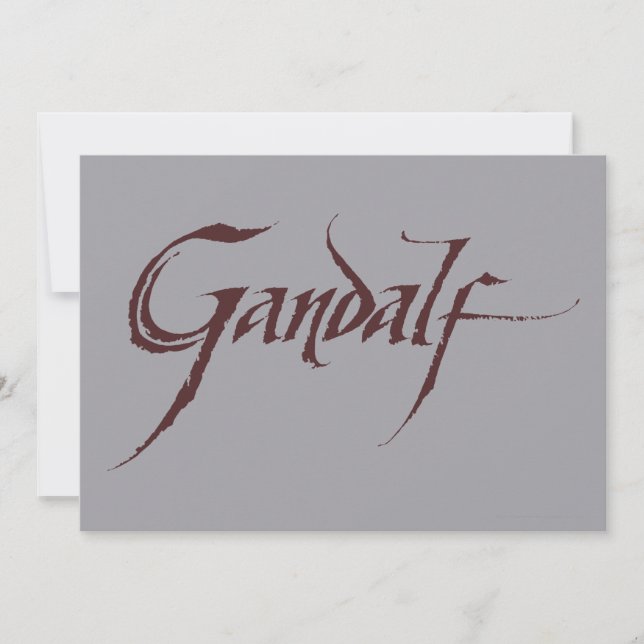 Gandalf Name Solid (Voorkant)