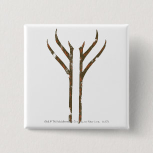 GANDALF™ Rune Vierkante Button 5,1 Cm