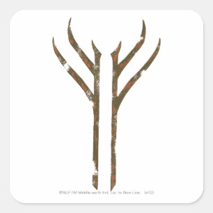 GANDALF™ Rune Vierkante Sticker