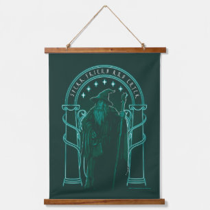 GANDALF™ "Spreek Vriend En Ga Binnen" Deuren van D Hangend Wandkleed