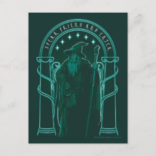 GANDALF™ "Spreek vriend en kom binnen" Deuren van  Briefkaart